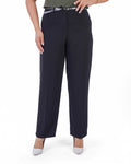 Plus Size Tailored Straight-Leg Trousers in Black – Lady Fancy wholesale size pack
